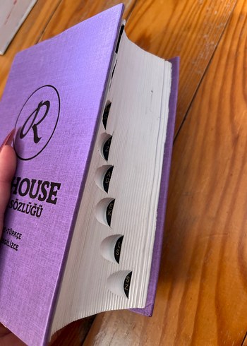  Beden Renk Redhouse İngilizce-Türkçe Sözlük