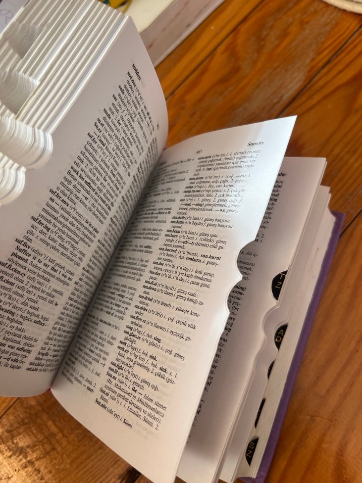 Redhouse İngilizce-Türkçe Sözlük - Görsel 5