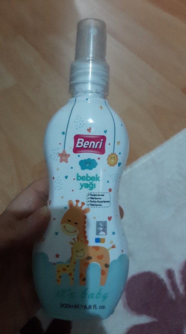 Benri Bebek Yağı Mavi Pastel Şişe - Görsel 3