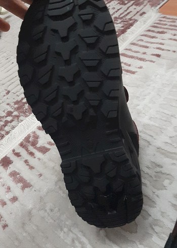 Kırmızı Siyah Erkek Biker Bağcık - Görsel 3