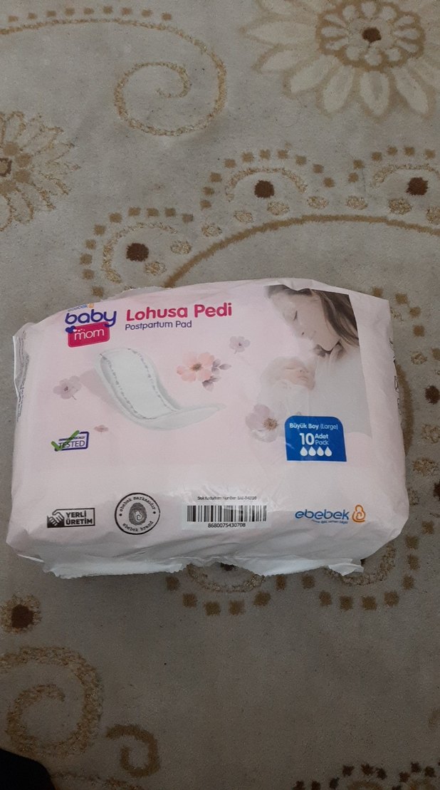 Pastel Bej Lohusa Göğüs Pedi 10'lu - Görsel 2