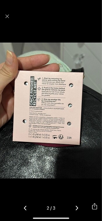 Sephora Sephora collection far paleti