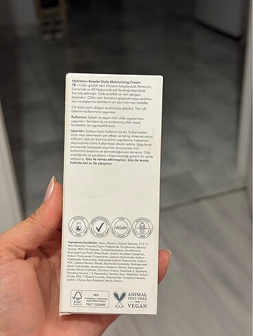 Diğer The purest solutions nemlendirici krem
