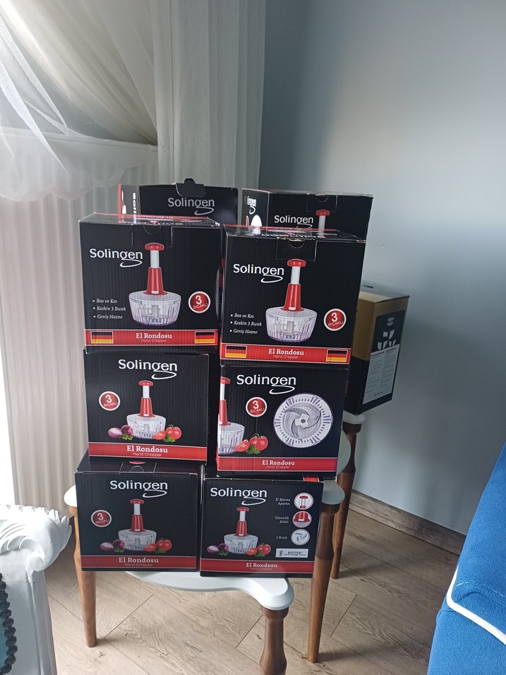 Solingen Renkli Plastik Mutfak Doğrayıcı - Görsel 2