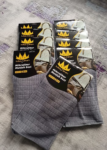 Mikrofiber Gri Mutfak Havlusu - Görsel 3