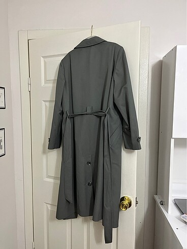 44 Beden gri Renk Trenchcoat