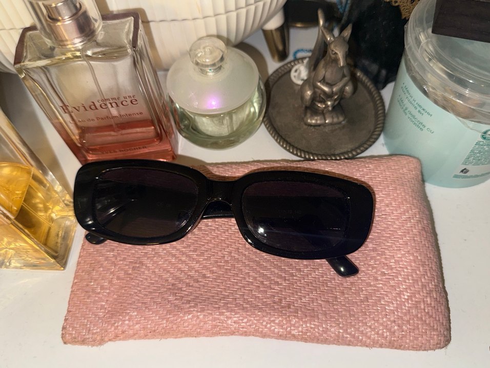 Kahverengi Kemerli Retro Kadın Güneş Gözlüğü - Görsel 2