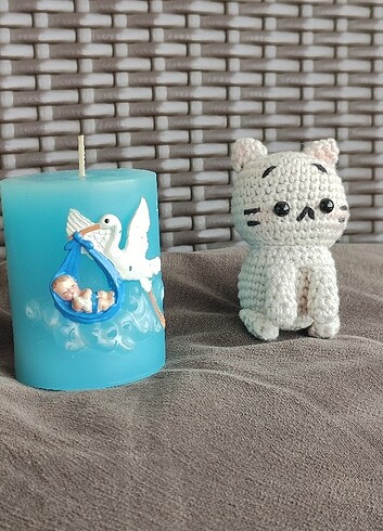 Minik kedi anahtarlık