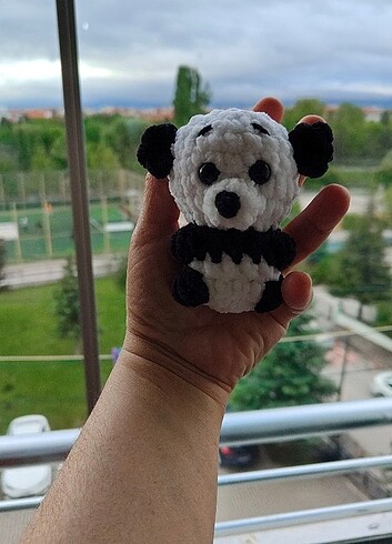 Panda anahtarlık