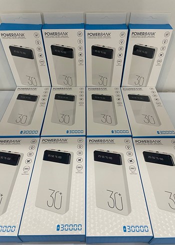 30.000 mAh Beyaz Powerbank - Görsel 2