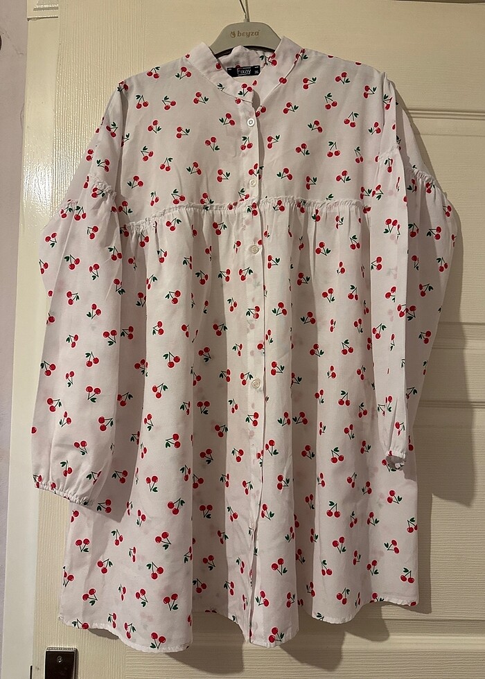 Kiraz desenli gömlek - Görsel 2
