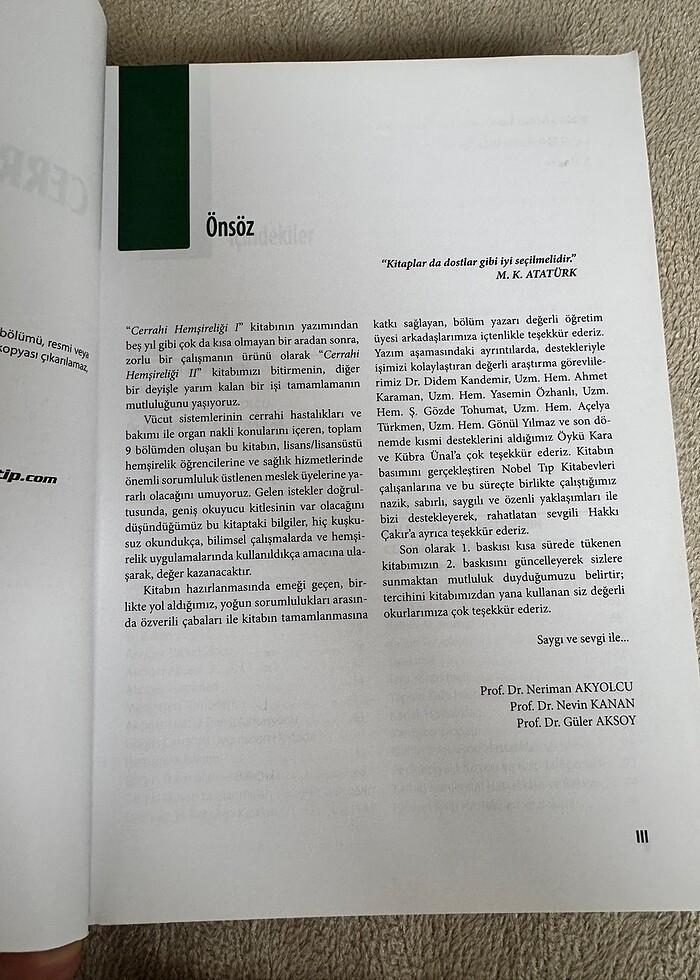CERRAHİ HEMŞİRELİĞİ 2 - Görsel 3