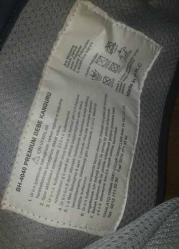 Kanguru 30 kğ taşiyabilir ergonomik bel sırt destekli çok rahat  - Görsel 13