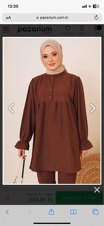 Tunik takım