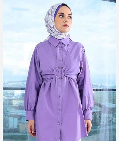 Bebek mavisi tunik