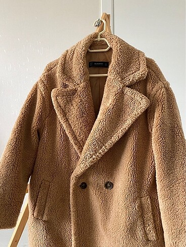 36 Beden camel Renk Teddy kaban