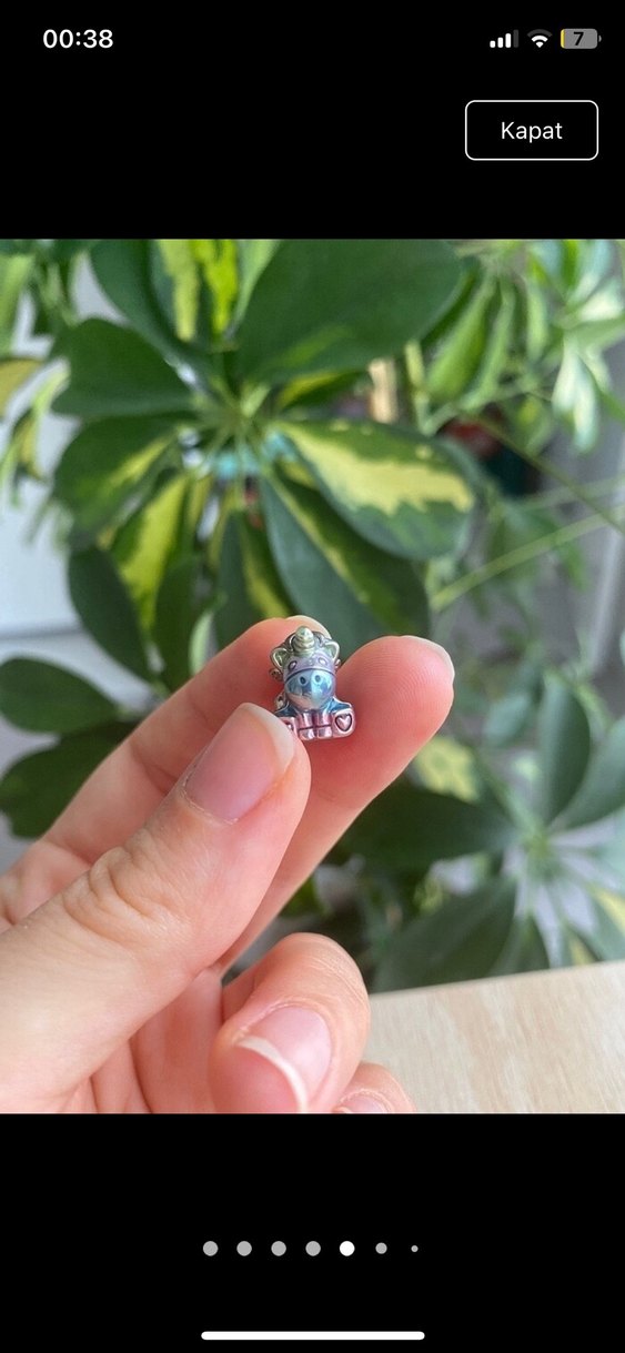 Pandora unicorn Charm - Görsel 3