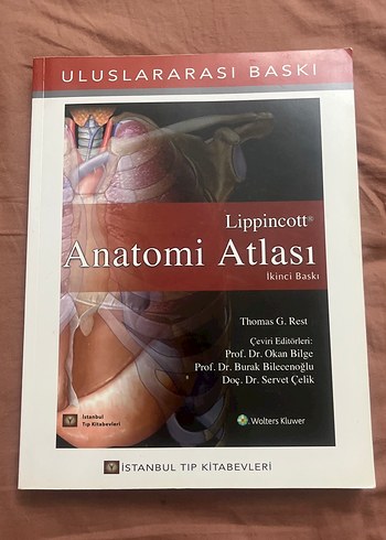 Lippincott Anatomi Atlası - Uluslararası Baskı
