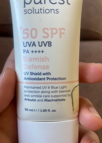 Beden Renk The Purest Solutions SPF 50 Güneş Koruyucu Krem