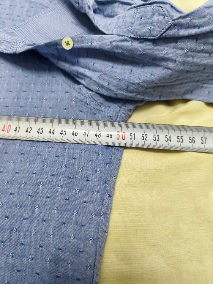 Louis Vuitton Mavi Düğmeli Erkek Gömlek - Görsel 4