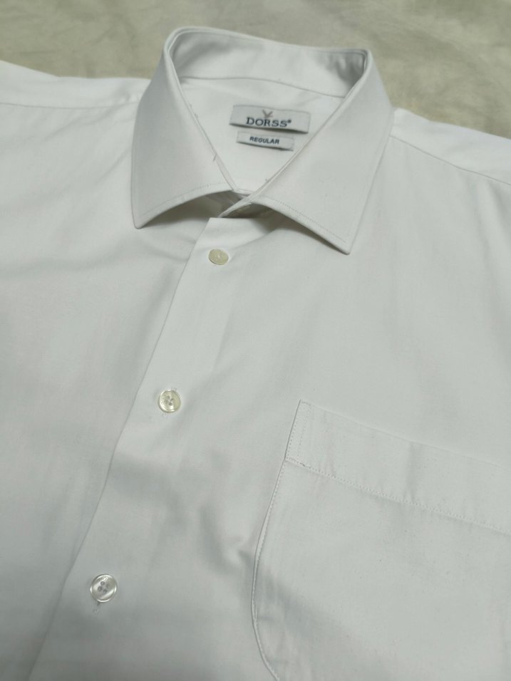 Dorss Regular Fit Beyaz Erkek Gömlek - Görsel 5