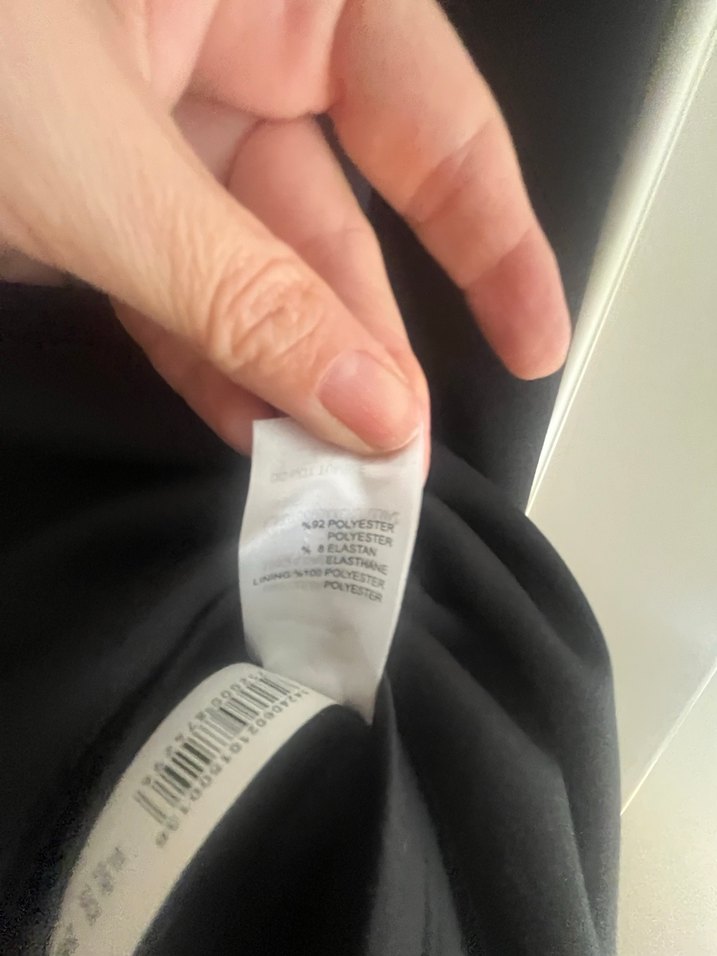 Siyah Drapeli Midi Gotik Kadın Elbise - Görsel 4