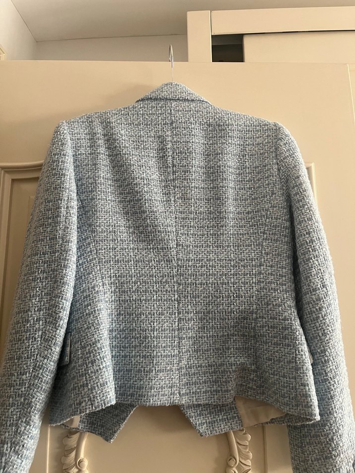 Düğmeli Kadın Blazer Ceket - Görsel 4