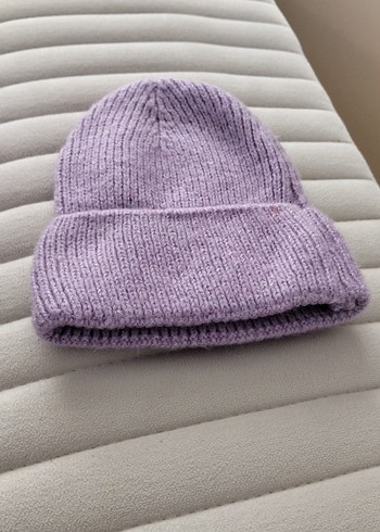 çocuk ikili Pembe ve lilaÖrgü Bere - Görsel 4