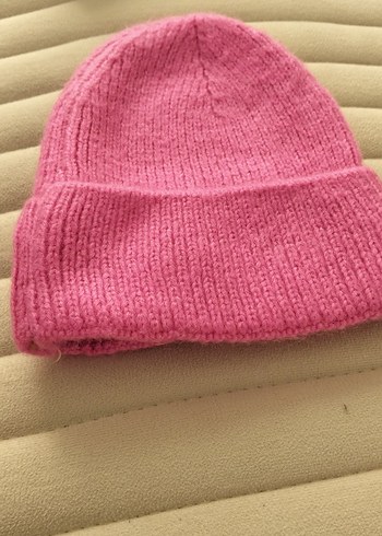 çocuk ikili Pembe ve lilaÖrgü Bere - Görsel 3