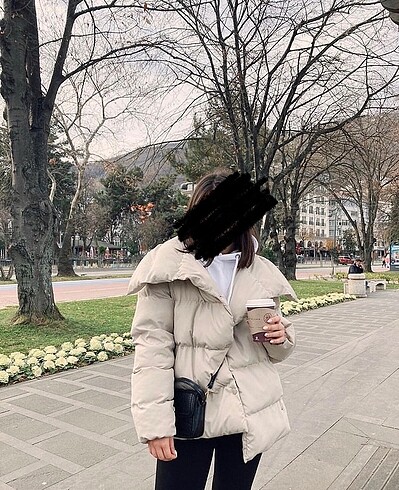 Stradivarius Acik Bej Sisme Mont
