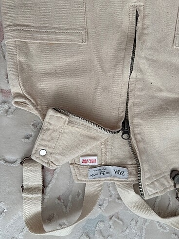 4 Yaş Beden ten rengi Renk Zara jean salopet