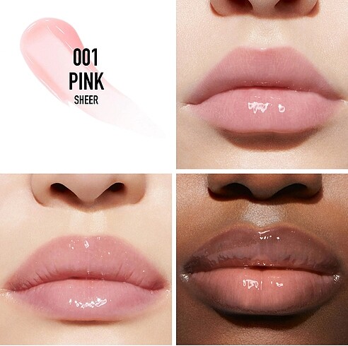  Beden DİOR Addict Maximizer Gloss 001 pink