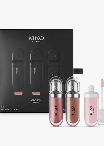 KİKO Glossy Lip 3 lü Set