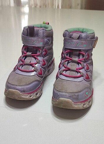 Skechers Skechers Heart Lights Sweet Styling Mor Bot