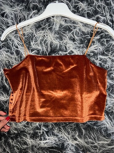 s Beden Kadife crop