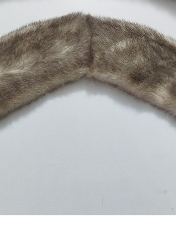 orjınal gerçek vizon Kürk Yaka - Görsel 2