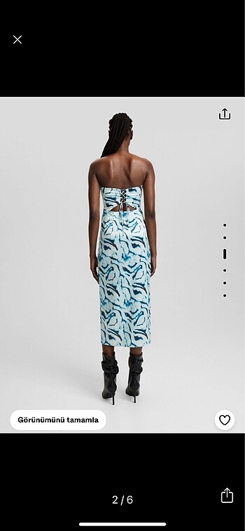 s Beden Bershka elbise