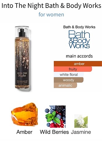 Bath & Body Works BBW Into The Night 5 ml