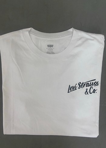 Levi's Beyaz Erkek Kısa Kollu Tişört
