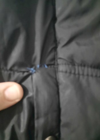 38 Beden Düğmeli Siyah Kolsuz Kadın Yelek