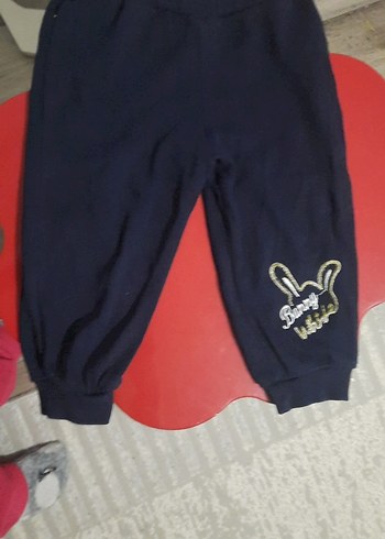 12-18 Ay Beden çeşitli Renk Rahat Kesim Çocuk Eşofman Altları Velcro