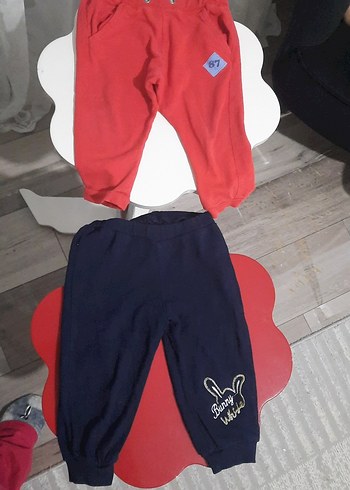 Rahat Kesim Çocuk Eşofman Altları Velcro