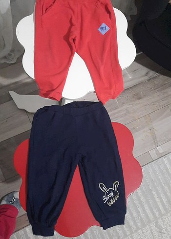 Diğer Rahat Kesim Çocuk Eşofman Altları Velcro