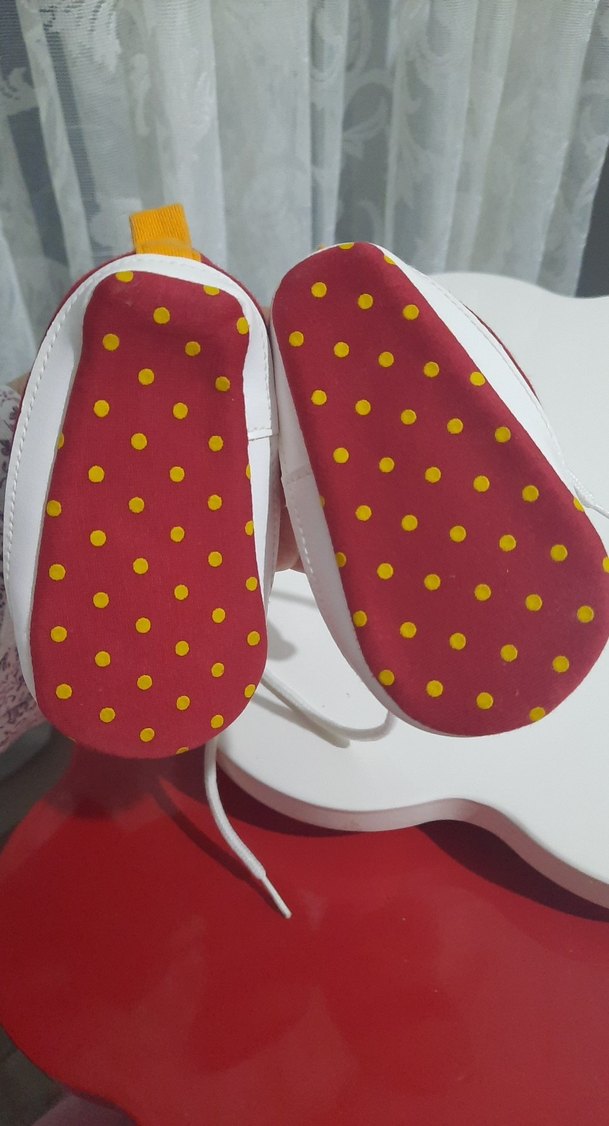 Erkek Bebek İlk Adım Ayakkabısı, Kaydırmaz Tabanlı - Görsel 5