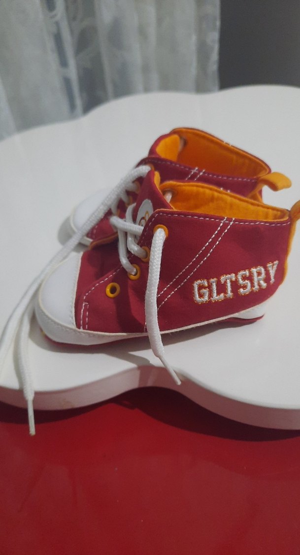 Erkek Bebek İlk Adım Ayakkabısı, Kaydırmaz Tabanlı - Görsel 3