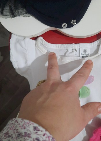 Pembe Kısa Kollu Bebek Kız Body - Görsel 6