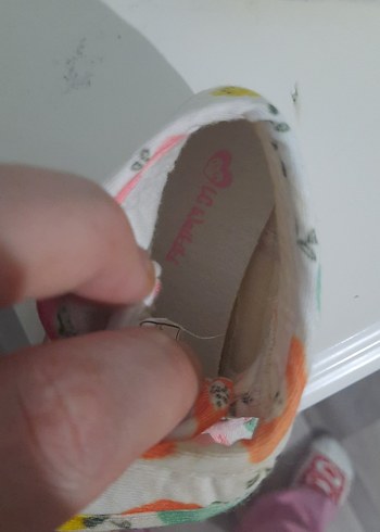 Beyaz Renkli Bağcıklı İlk Adım Ayakkabısı - Görsel 5