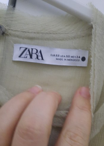 Uzun Kollu Keten Bluz - Görsel 9