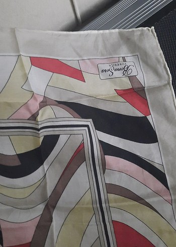 Kadın Çok Renkli Modern Desenli Eşarp - Görsel 3