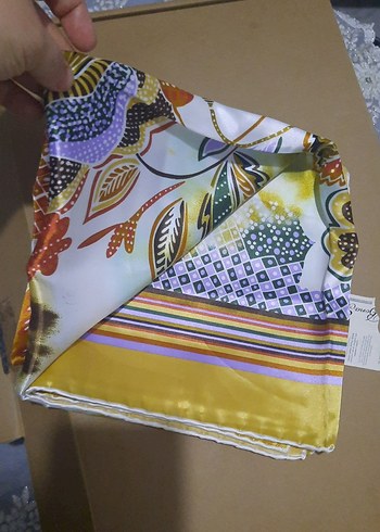 Renkli Bohem Kadın Eşarp - Görsel 7